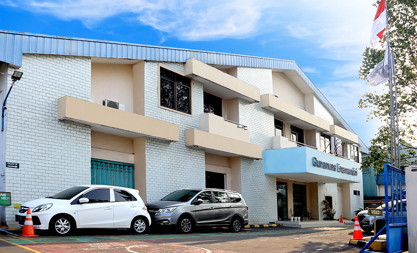 Fasilitas produksi PT Gunanusa Eramandiri